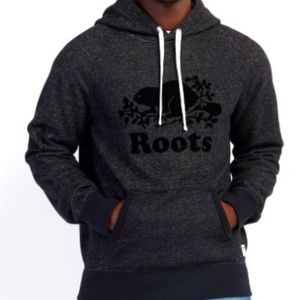 Roots Original Kanga Hoody (Black Pepper) - Medium